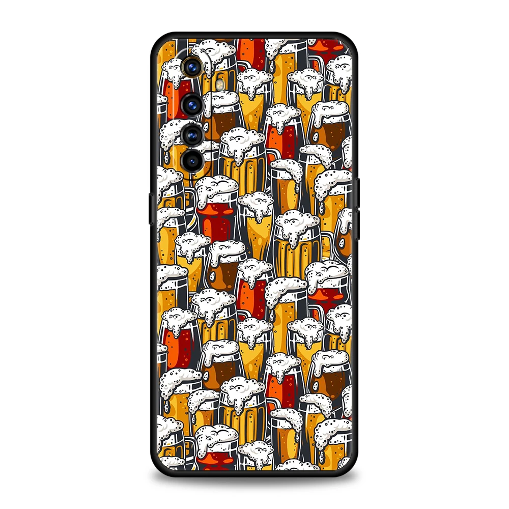 Beers Alcohol Bubble Silicone Phone Case