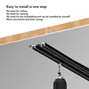 Zigbee Smart Home Tuya Dimming 6MM Ultra thin Ceiling 48V Magnetic Rail Light System Ultra thin Surface Mounted Linear Light 4