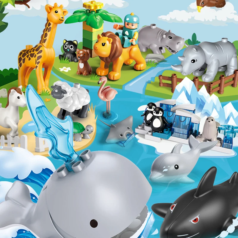26PCS Farm Animal Building Blocks 2