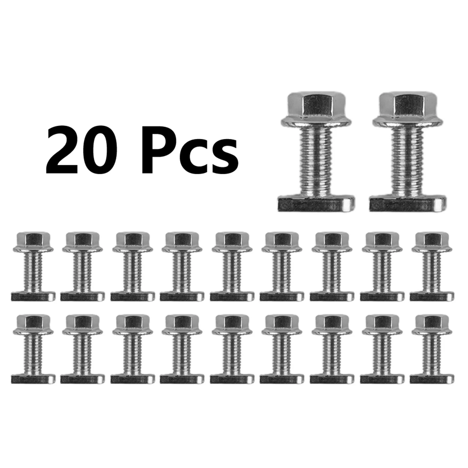 

Durable High Quality Nice Portable Pratical Fasteners Hardware T-type Screw Screws DIN 6923 With Flange Nuts M8