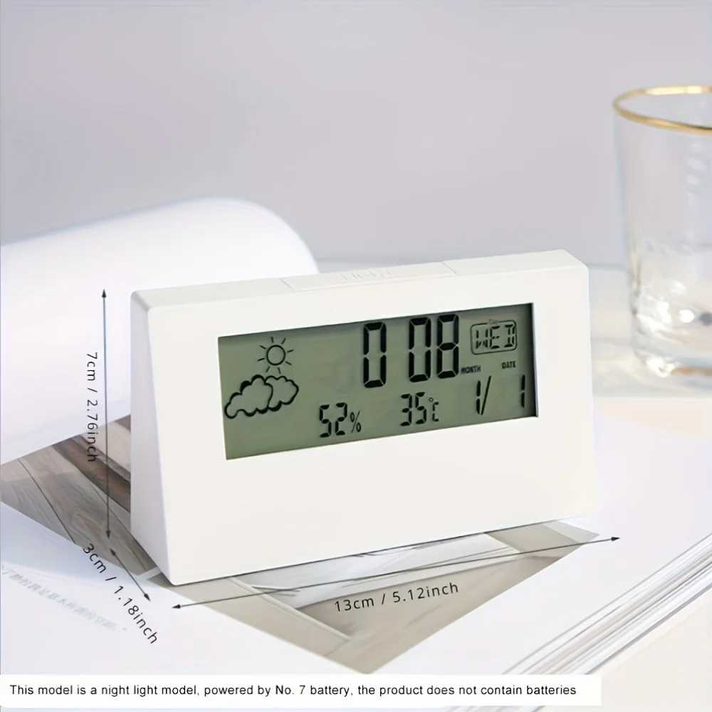 Multifunctional electronic temperature and humidity meter home