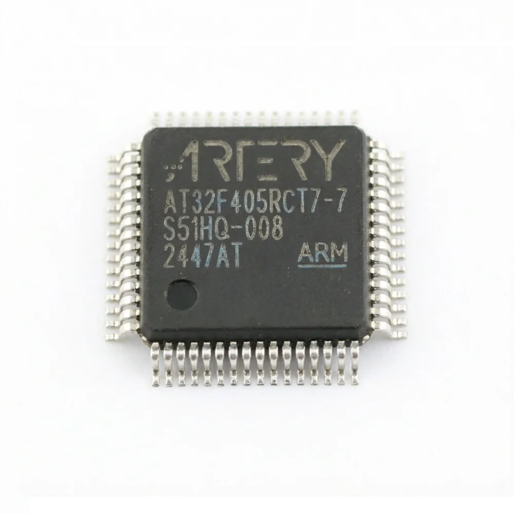 10 Stück/Los ARTERY AT32F405RCT7-7 LQFP64 Hochleistungs-Mikrocontroller