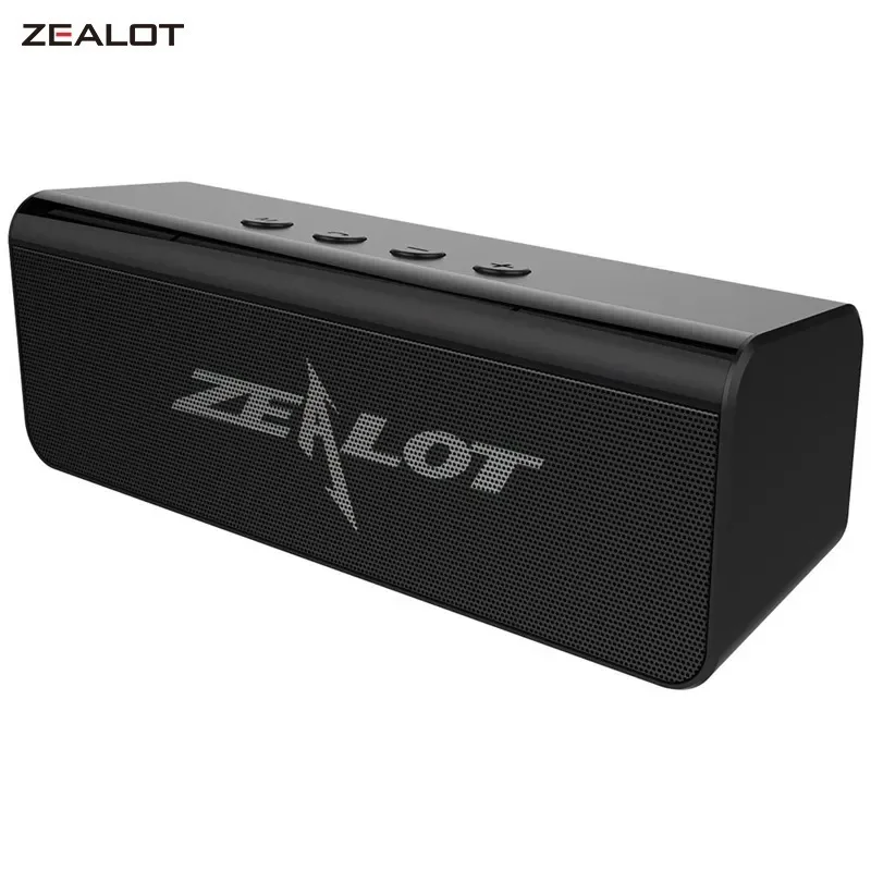 ZEALOT  S31 Bluetooth Speaker Mini Portable Wireless Speakers Sound System 3D Stereo Music Surround Speaker Support USB TF Card