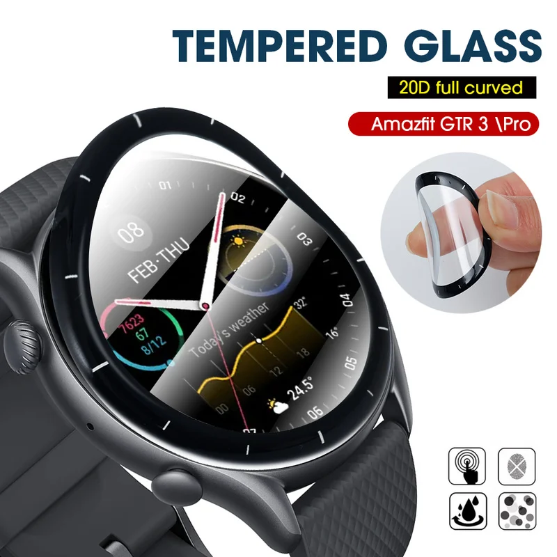 

Защитная плёнка для смарт-часов Amazfit GTR 3/3pro, 3 шт.