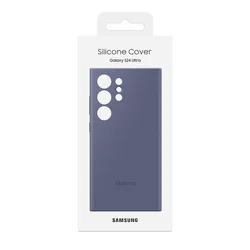 Premium Soft Silicone Protective Case Cover - S24Plus (Purple)