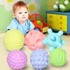 Textured Rubber Ball Set Soft Develop Baby Tactile Senses Toy Baby Touch Hand Training Massage Ball Rattle Activity Toys 1