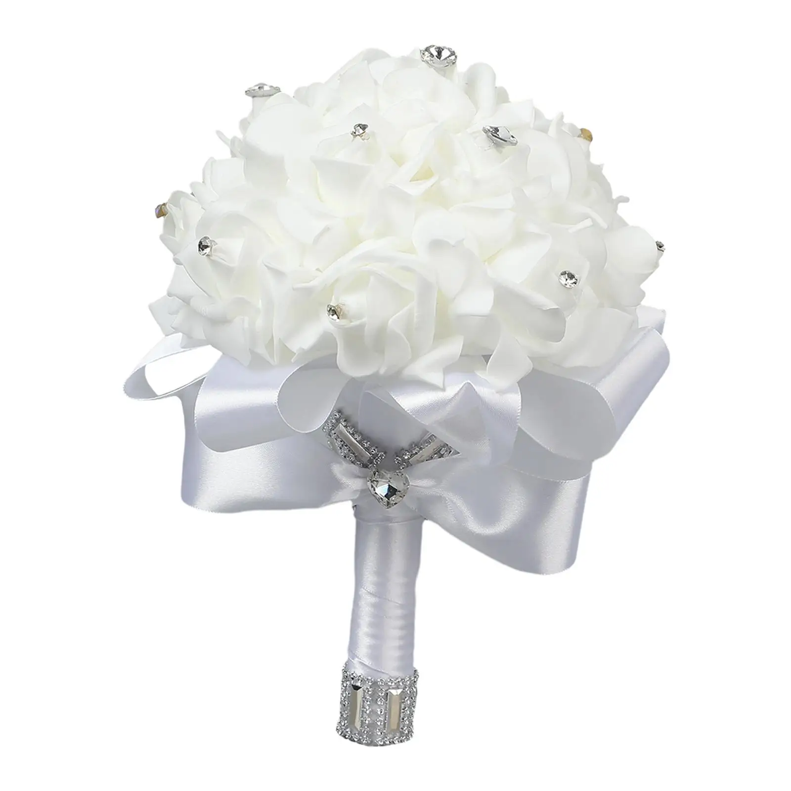 Bridal Wedding Throw Bouquet Flowergirl Bouquet Wedding Bouquets for Bride for Valentine Garden Church Anniversary Bridal Shower