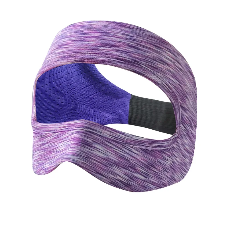 Sweat-Absorbent Fiber Cloth Eye Cover with Elastic Band Design