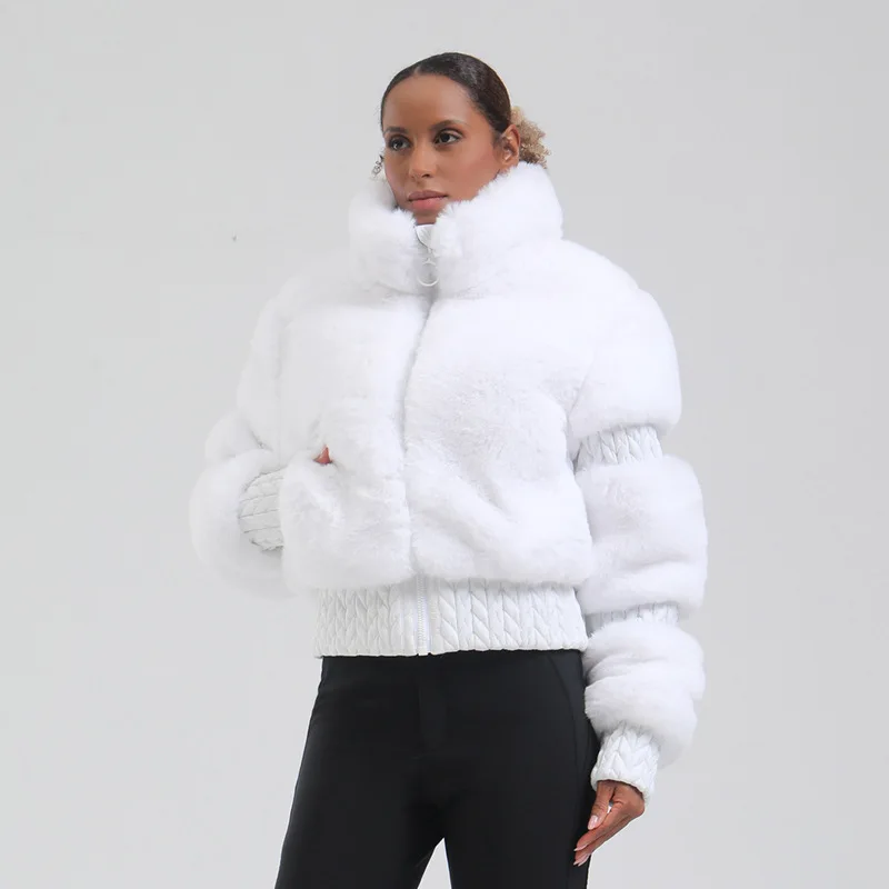 스노우보드복 New Winter Ski Wear Windproof Thickened Warm Extremely Cold Outdoor Sports Double Snowboard Women Ski Jacket 보드복