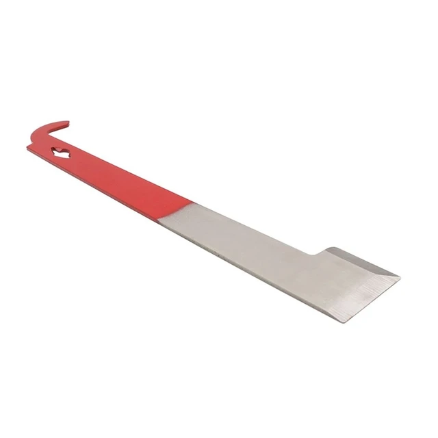 1Pc 27 Cm Apikultúra Mézes Spatula Rozsdamentes Acél Kaparó Kaptár Szerszám Tisztítása Méhkaptárak Multifunkcionális Méhészeti Berendezések - Image 3