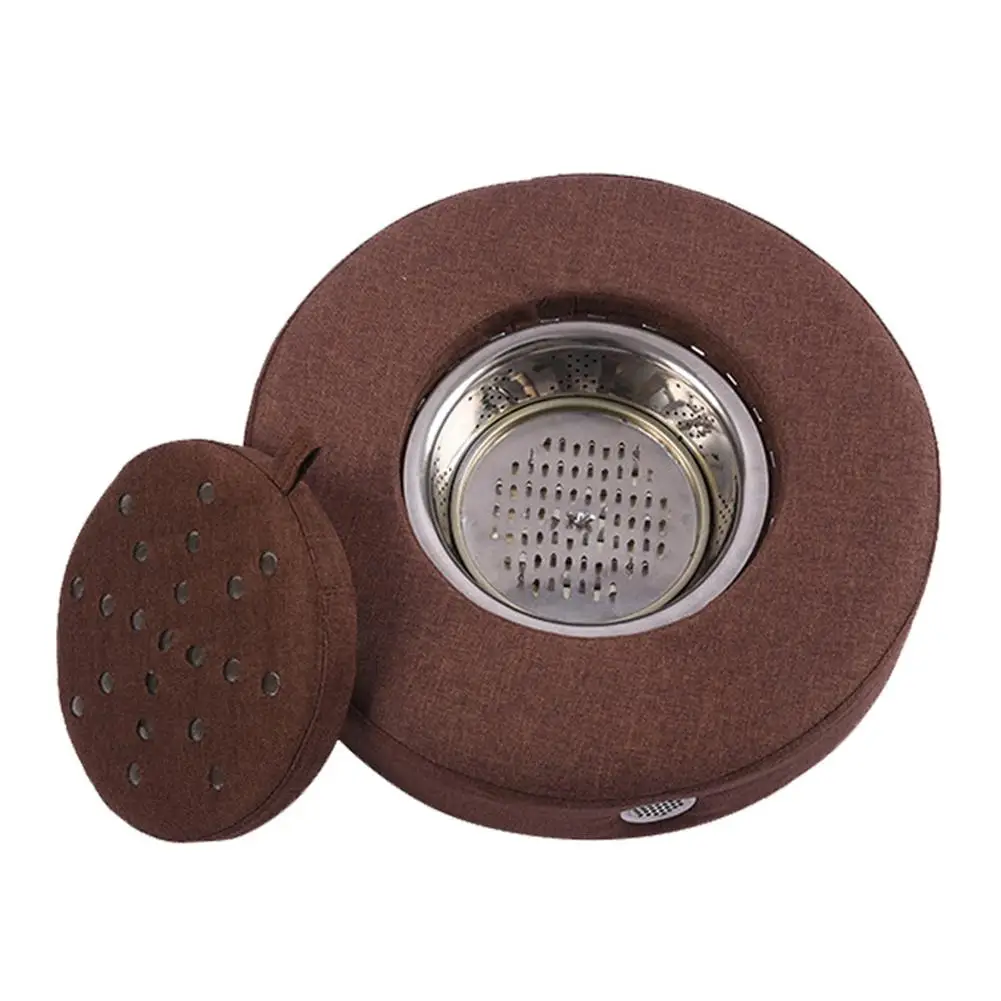 SHARE HO Chinese Heating Therapy Sitting Moxibustion Acupuncture Points Back Waist Treatment Moxa Cover Mugwort Sticks Burner