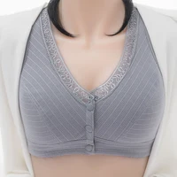 BreastFeeding Bra for Women Lace Maternity Underwear Breathable Soft Front Closure High Elasticity Strap Postpartum Nursing Bras 1