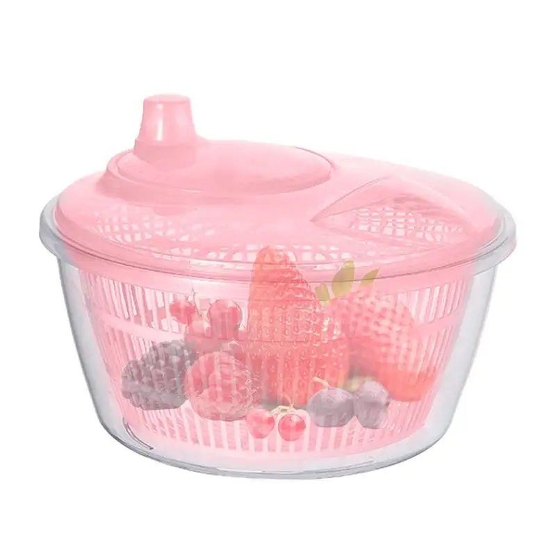 

Salad Spinner Large Fruit Washer Spinner Vegetable Dryer Salad Spinner Lettuce Dryer Fruit Washer For Safe And Practical Greens