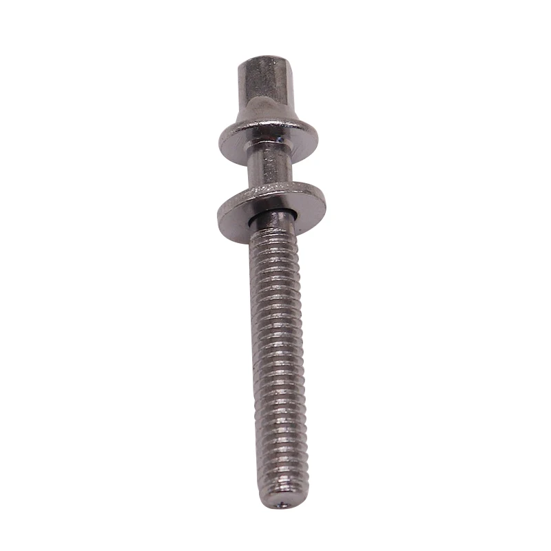 M6 common use standard outer square head bolts drum bolts silver drum screws 40mm 45mm 50mm 55mm length 6 pieces 1 lot Drum Screws