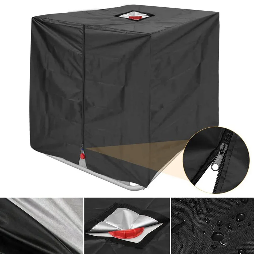 

1 X Ton Hood 1000L Rain Water Tank Cover Anti-aging Heat Insulation IBC UV Sun Protective Waterproof Brand New