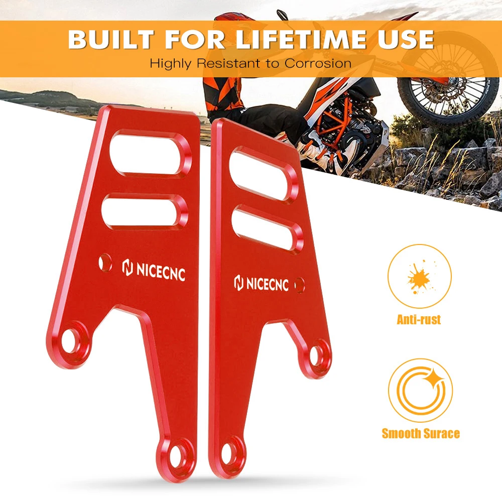 Für KTM 690 Enduro/R SMC/R 2008–2024, Fersenschutzabdeckung, geräuschlose Taschen, Montagehalterung, Husqvarna 701 2016–2023, GasGas ES/SM 700 – Detail 17