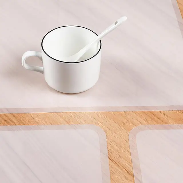 Multifunkcionális Szilikon Edény Állvány Szigetelő Pad 100 Új Márka Vízálló Átlátszó Placemat Konyhai Kellékekhez - Image 4