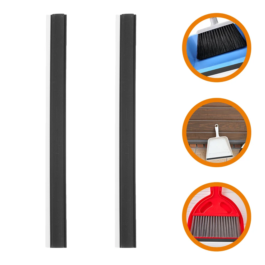 

Rubber Strip Replacement Dustpan Dust Pan Edge Refill Inlet Pressing Strips Dustpan Lip Replacement