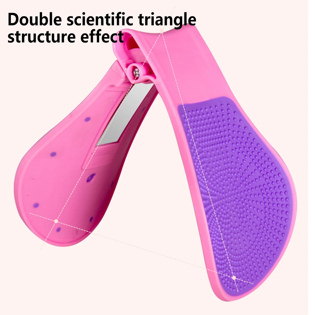 

Men Inner Thigh Hip Trainer Fitness Pelvic Floor Muscle Exerciser Household Leg Tightening Rebounding Pink White