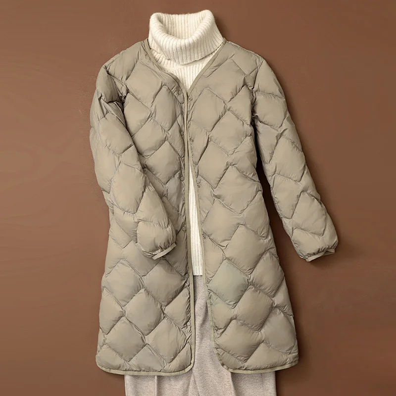 SEDUTMO piumini trapuntati da donna piumini lunghi Ultra leggeri