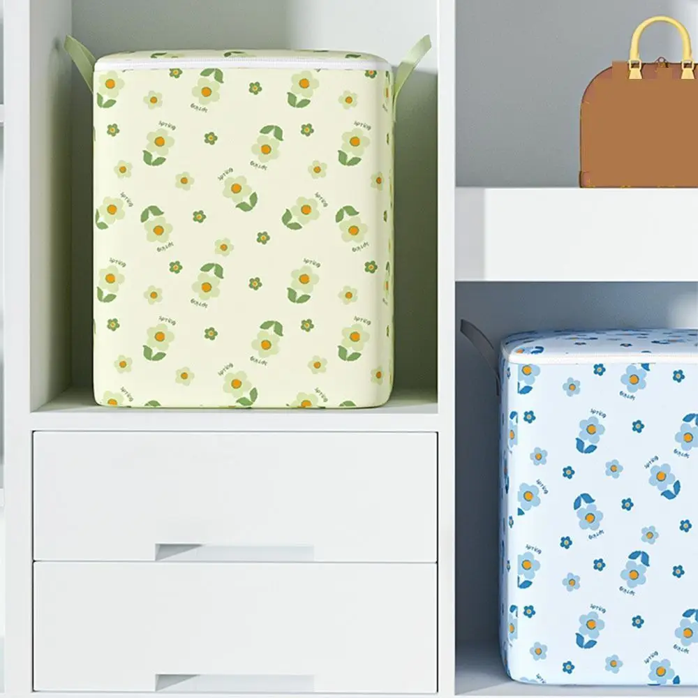 Household Large Capacity Moistureproof Thick Cotton Blanket Bag Foldable Dust-proof Storage Bags Clothes Sorting Bags Travel 4