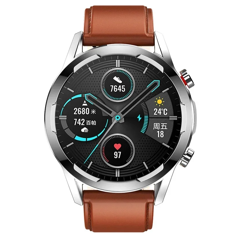 

2024 New Fitnessmens Watch For Phone Android ECG Smart Watch Men Android Bluetooth Call Smartwatch Blood Pressure Heart Rate Men