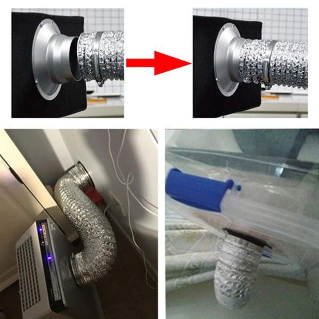 Connettore Per Condotto PVC 150mm - Per Ventilazione, Con Flangia