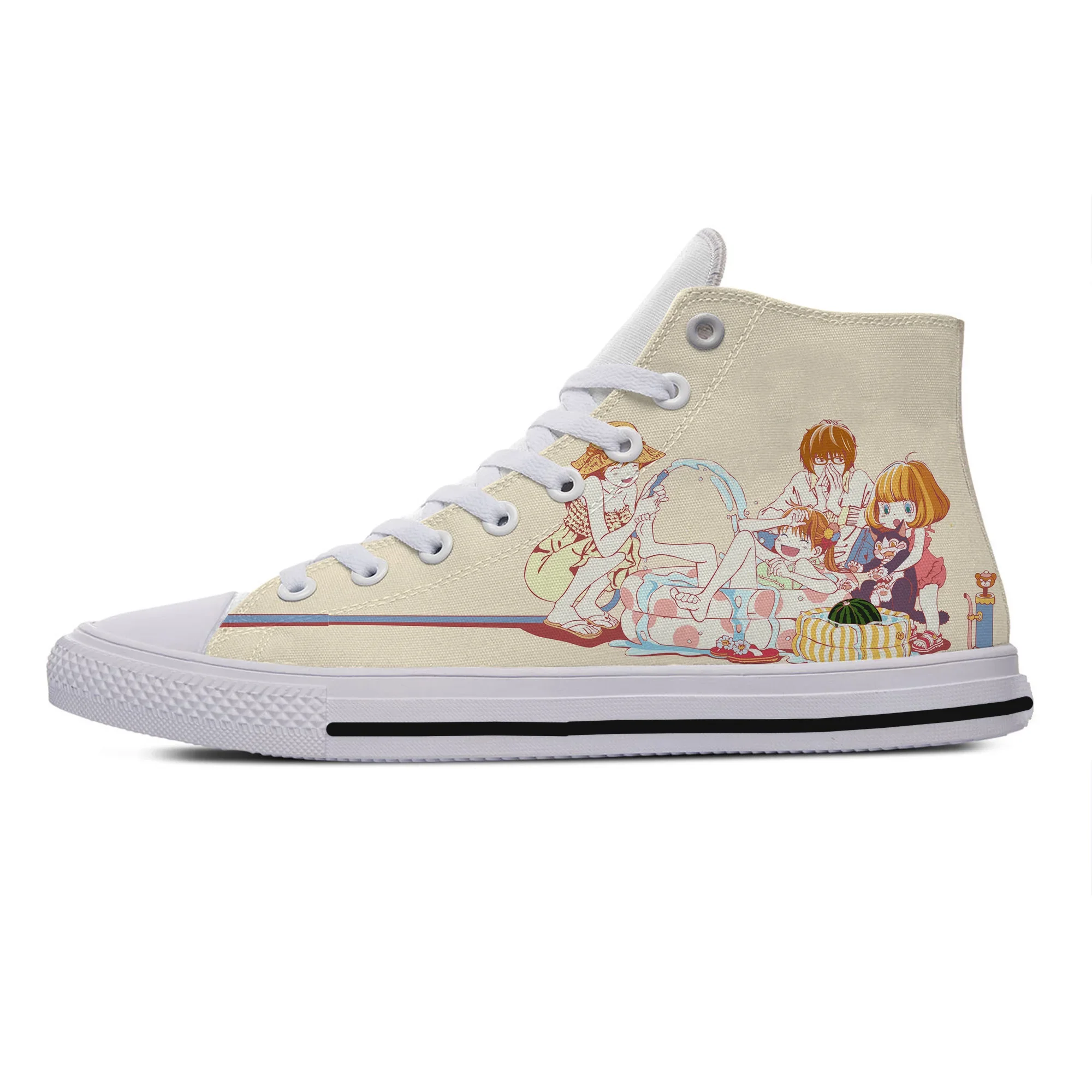Hot Cool Fashion Cartoon Sneakers Handiness Casual Shoes For Men Women Anime The Lion of March 3 Gatsu No Lion Board Shoes