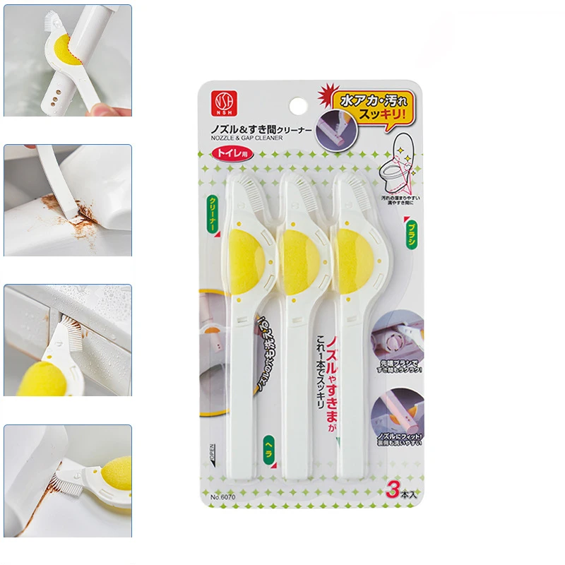 

3Pcs Intelligent Spray PiPe Cleaning Disposable Nozzle Brush ElEctric ToileT Gap Brush