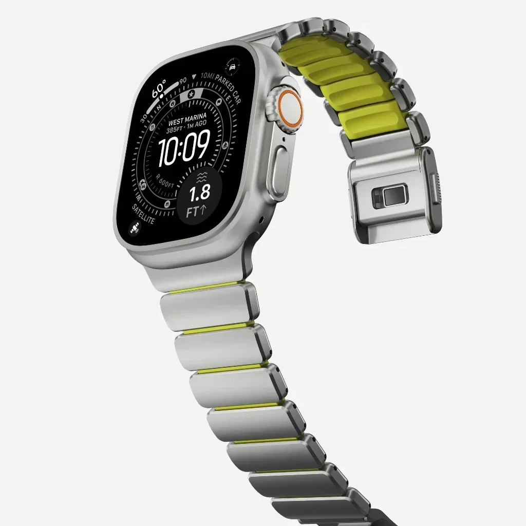 Elegant Titanium Magnetic Bracelet Strap