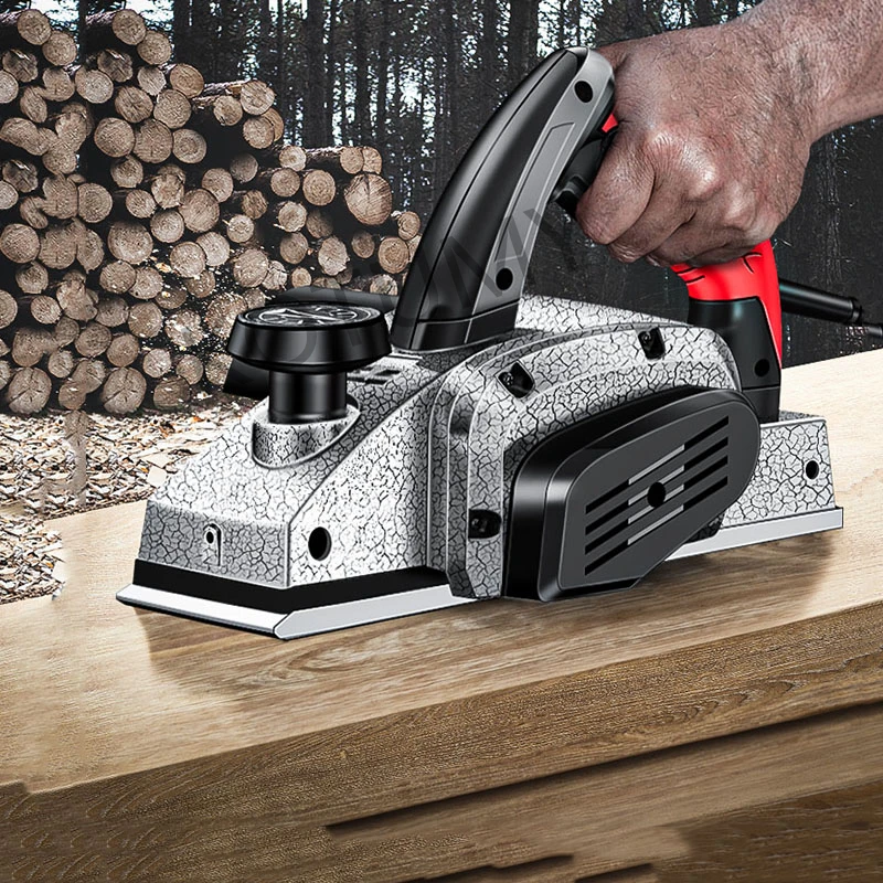 220V Furniture Cutting Electric Planer 16000R/MIN 2100W Wood Cutting Carpenter's Planer Portable Router Trimmer images - 6