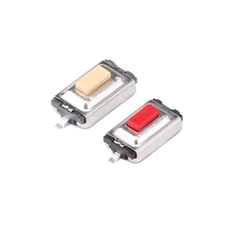 100pcs/lot Tact Touch Micro Switch 3X6X2.5 Tactile Push Button Switch 3*6*2.5 mm SMD 2 Pin Car Remote Control Key Button