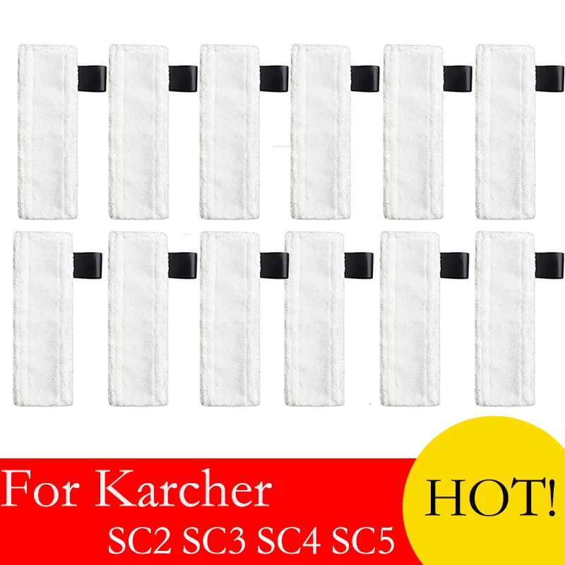 2/4pcs, Handheld Steam Mop Pads For Karcher SC1 SC2 SC3 SC4 SC5 SV7 Mop  Accessories