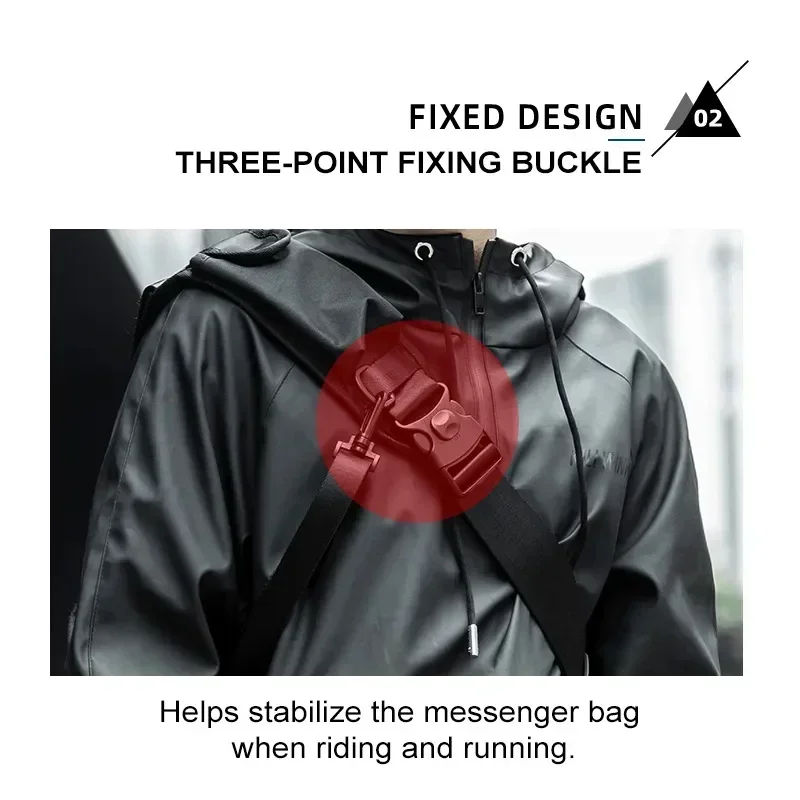 Waterproof Large Crossbody Messenger Bags For Men