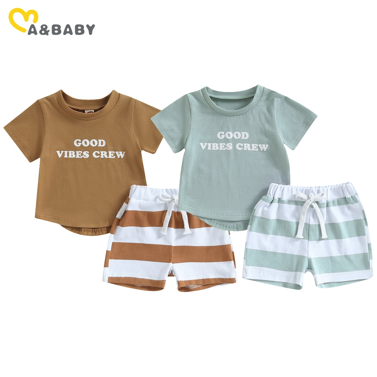 Newborn Baby 3-Piece Set - Colourful Printed Shirt, Shorts & Cap | 0-9 Months