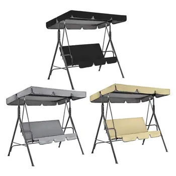 캐노피 그네 탑 레인 커버, 방수 시트, 해먹 지붕 캐노피 교체, 정원 안뜰 야외 그네 의자 천막