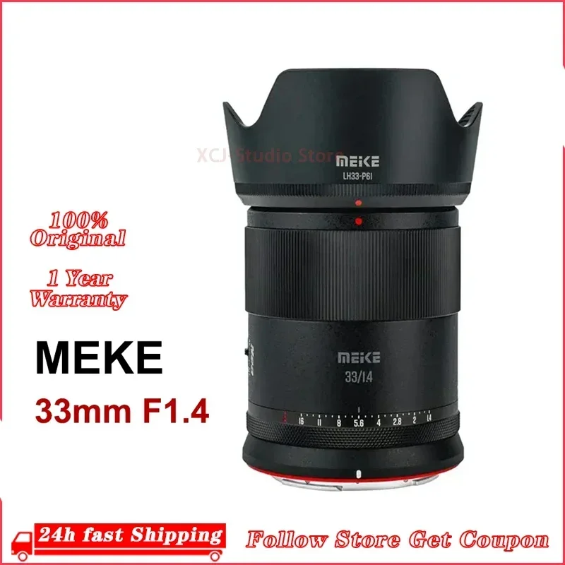 MEKE マイケ 33 ミリメートル F1.4 オートフォーカスレンズ APS-C