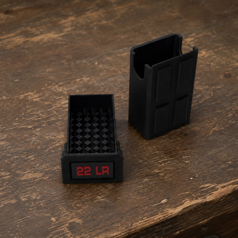 Compact Portable Ammunition Storage Box - 50-Round Capacity with Quick-Access Drawer