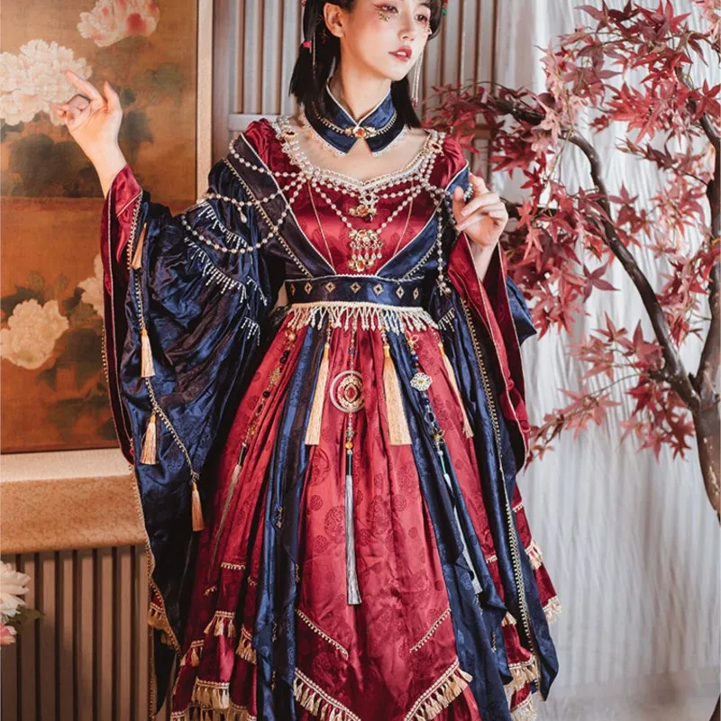 

Opera Style Lolita Printed Dress