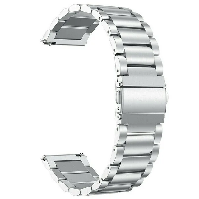 Premium Stainless Steel Metal Watch Band Strap, Adjustable for Multiple Sizes (42mm, 43mm, 46mm)