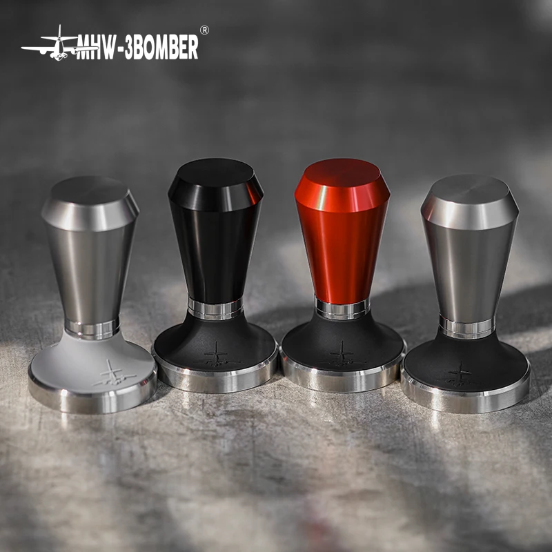 MHW-3BOMBER 58.5mm Coffee Tamper Stainless Steel Base For 58mm E61 Gaggia Portafilter Espresso Machine Accessories Barista Tools 1