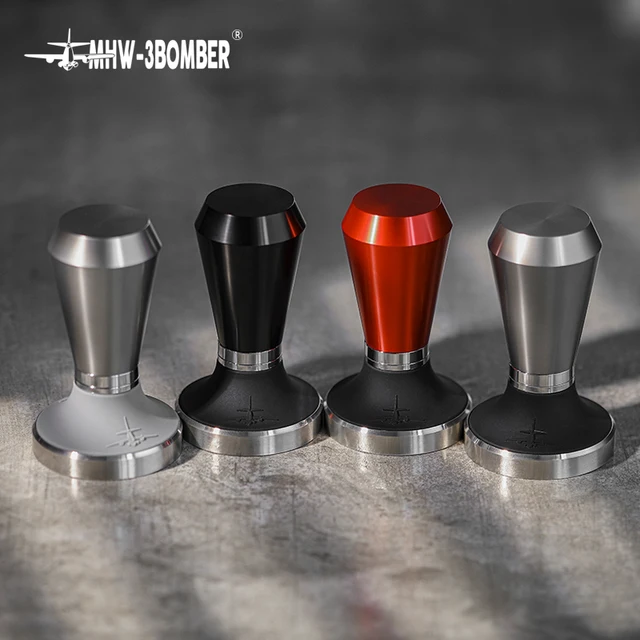 MHW-3BOMBER 58.5mm Coffee Tamper Stainless Steel Base For 58mm E61 Gaggia Portafilter Espresso Machine Accessories Barista Tools 1
