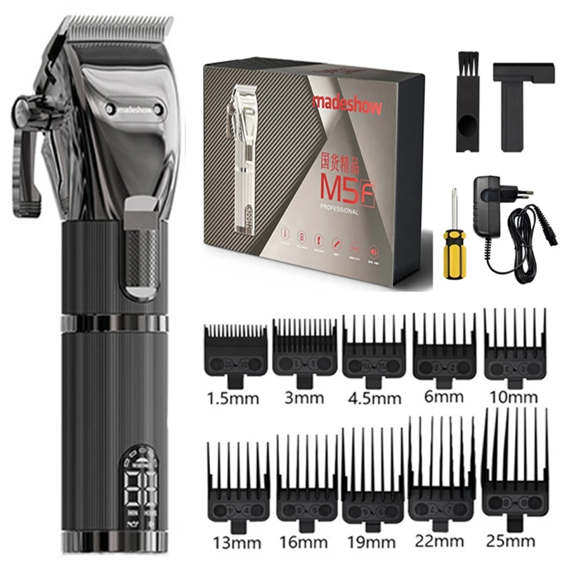 HATAP Hair Trimmer Professional Super-Torque Cordless Hair Clippers, Hair Trimmer for Men,Haircutting Machine for Barber Shop Hair Care and Styling (P