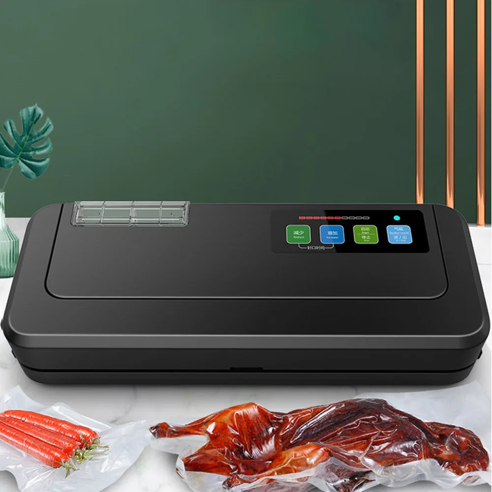Wet and Dry Sealing Machine Essen Verpackung Protable Kitchen Vacuum Sealer Selladora De Bolsas De Plástico 2