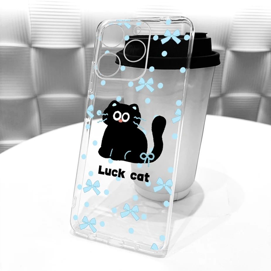 Luxury Lotus Painted Soft Silicone Case - Elegant Protective Cover