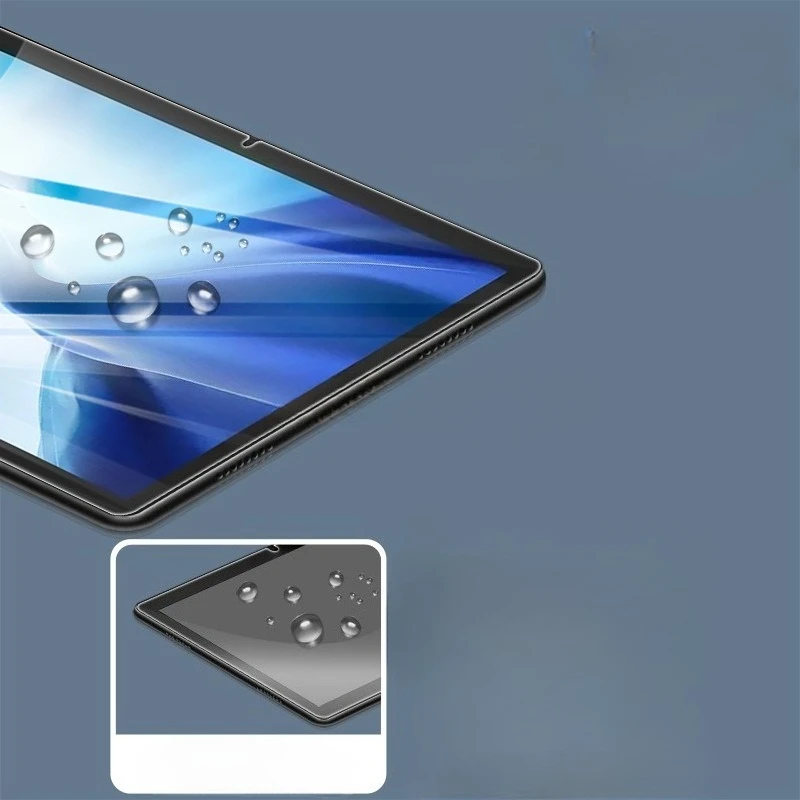 Clear Tempered Glass Screen Protector for Tablets - Full Cover Protective Front Film