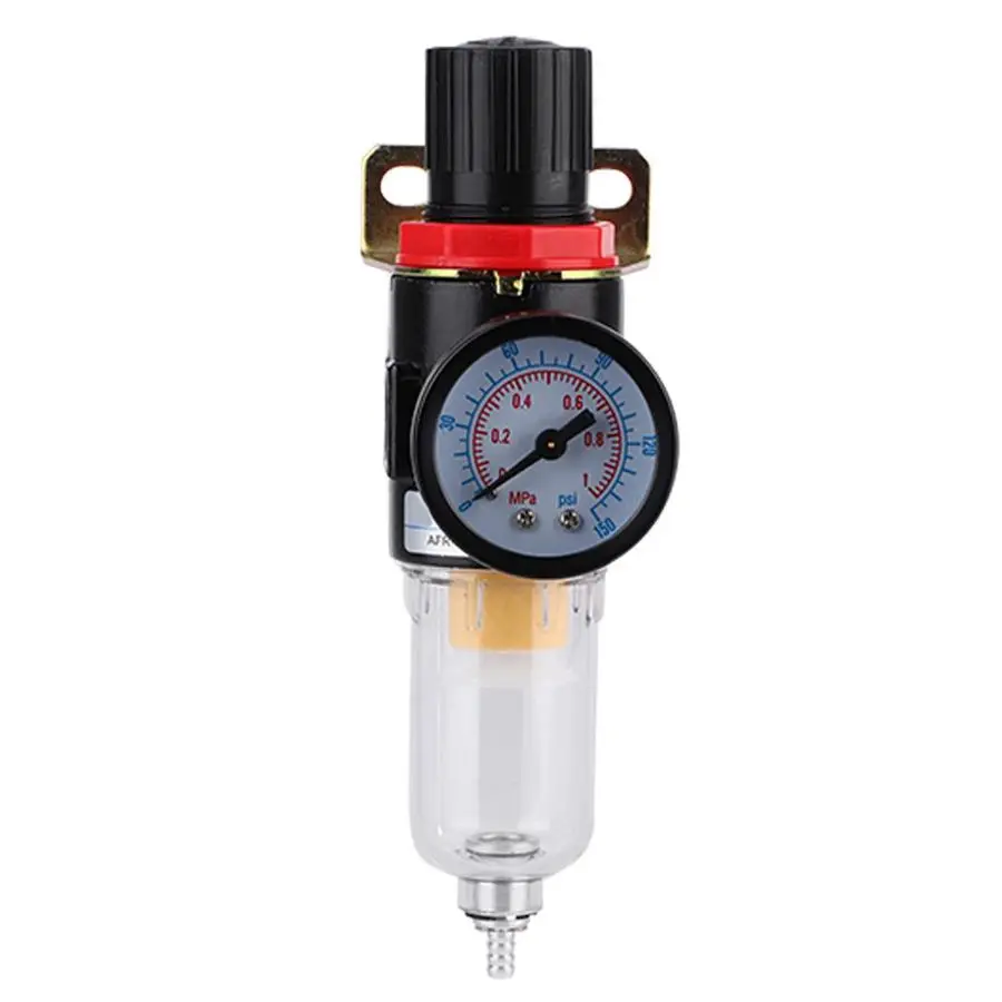 Regulator 1/4" Filter Regulator Water Pressure Moisture Trap Separator