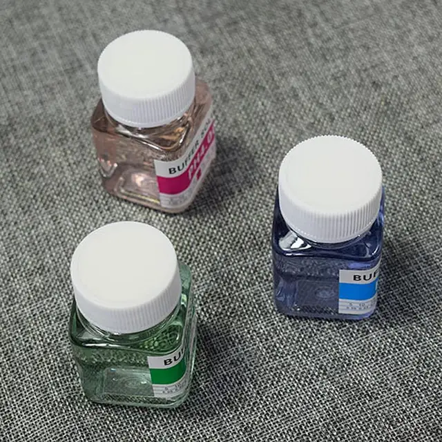 A Ph -Oldat Puffer -Tesztmérő Digitális Mérési Kalibrálásához Újrahasznosítható 50 Ml -Es Palackok 4,00 6,86 9,18 Kültérihez