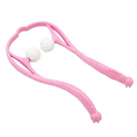 Trigger Point Neck & Shoulder Massager - Hand Roller Tool for Pressure Relief, Self-Massage Device