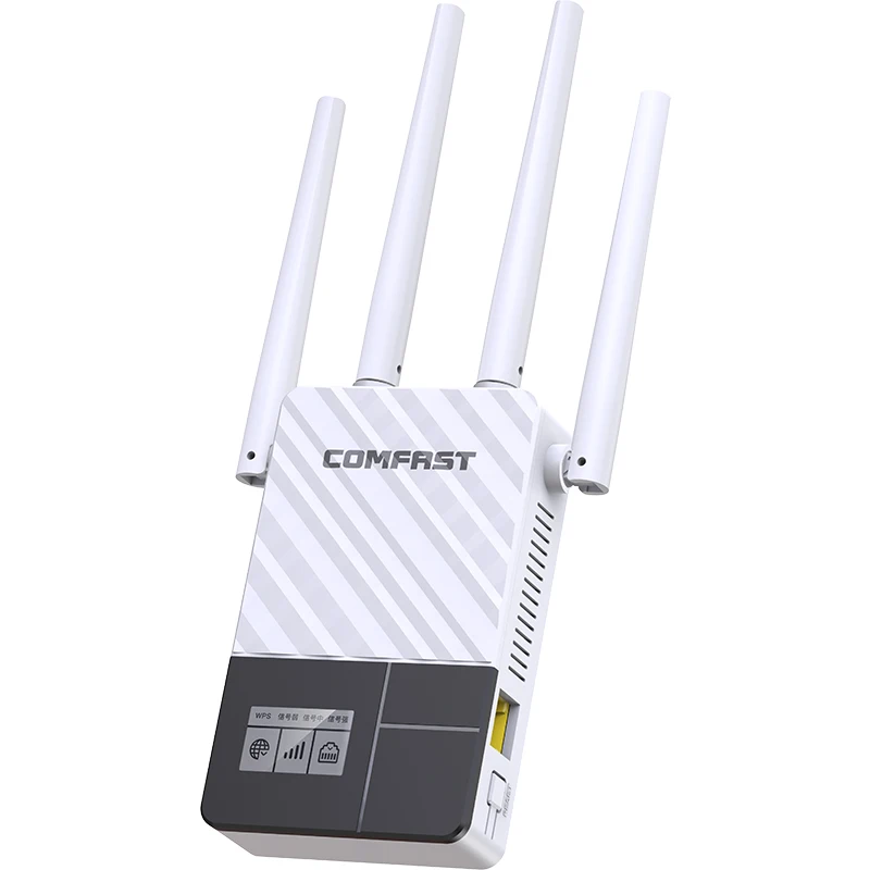 Dual Band Oled Display Internet Signal Booster Wi-fi Amplificador Repetidor Extensor de Alcance Antena Repetiteur 5ghz 1200mbps 2.4g - Imagem 6